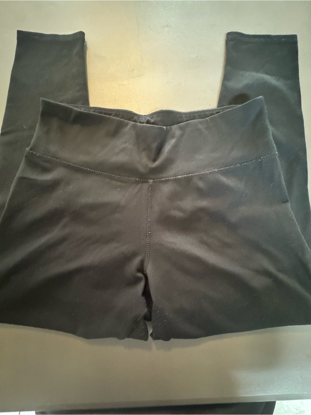 Jockey Black High-Waist Stretch Leggings